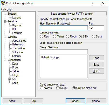 putty ssh client